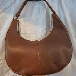 Portland Leather Large Nora Shoulder Bag-Honey